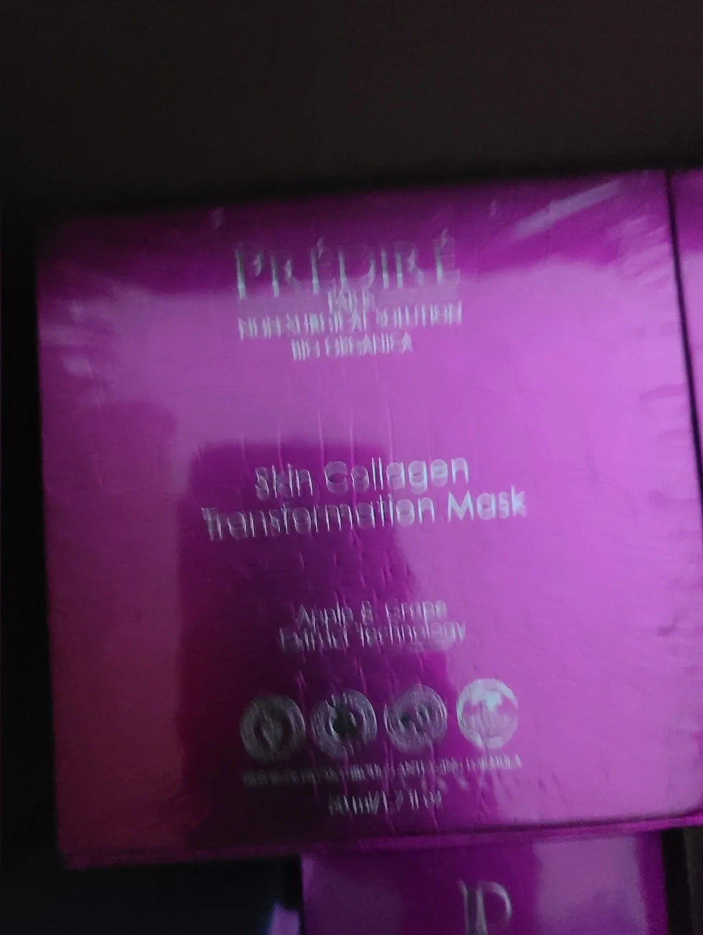 New sealed Predire Paris Skin Collagen Transformation Mask $850 retail